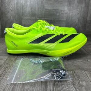 Adidas Adizero Finesse Men's 9.5 Solar Yellow Black Track Spikes NEW IG2018